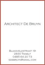ARCHITECT DE BRUYN